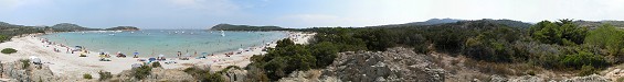 Plaża Rondinara, Francja - Panorama 360 stopni