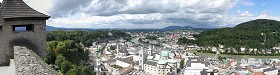 Hohensalzburg Fortress, Salzburg, Austria - Panorama 360 degree