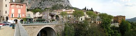 Moustiers, France -Panorama 360 degree