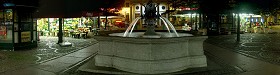 Wrocaw Solny Square by night - Panorama 360 degree