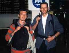 Michał i Arek - uczestnicy wyprawy USA 2001